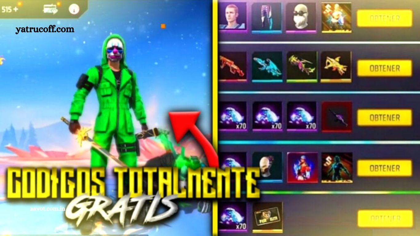 Generate Free Fire Codes for 2025 Generate Free Fire Codes for 2025