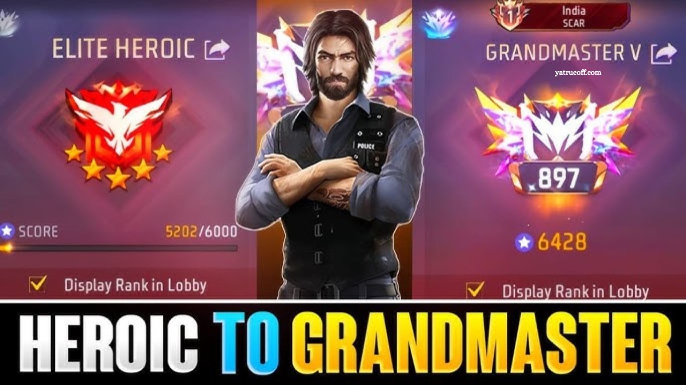 Free Fire Heroic to Grandmaster Score: Rank Progression Guide Free Fire Heroic to Grandmaster Score Rank