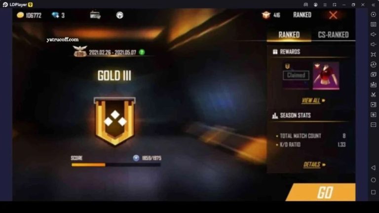 Rank Gold Free Fire Tips to Achieve Fast